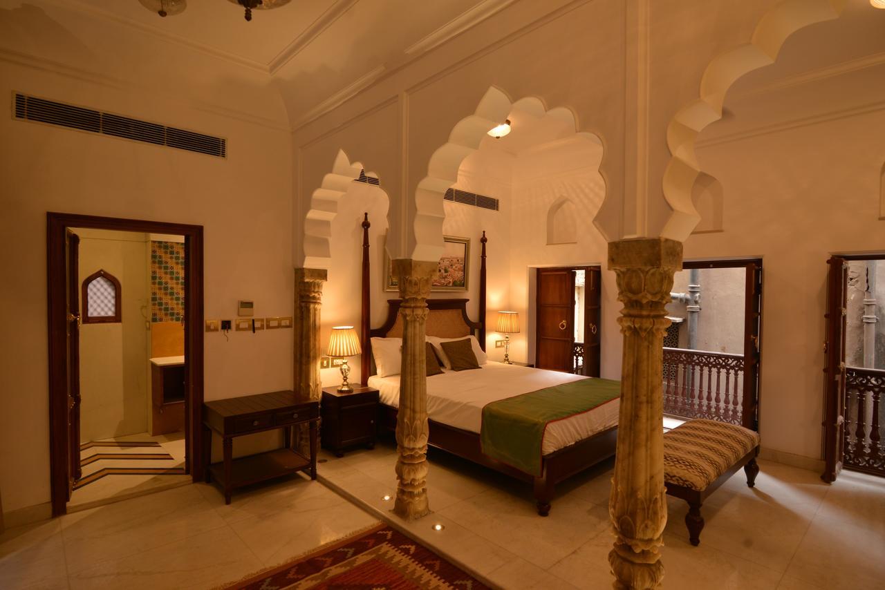 Haveli Dharampura - Unesco Awarded Boutique Heritage Hotel New Delhi Eksteriør billede
