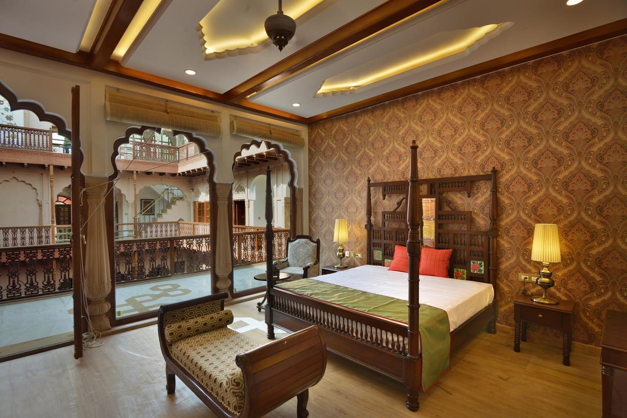 Haveli Dharampura - Unesco Awarded Boutique Heritage Hotel New Delhi Eksteriør billede