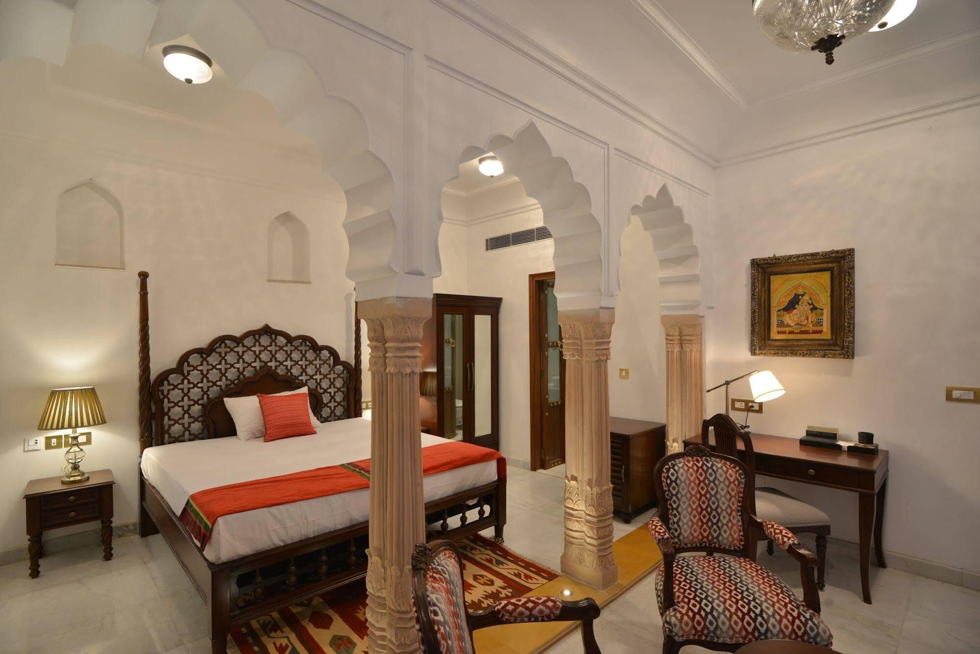 Haveli Dharampura - Unesco Awarded Boutique Heritage Hotel New Delhi Eksteriør billede